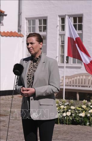 (Tư liệu) Thủ tướng Đan Mạch Mette Frederiksen. Ảnh: THX/TTXVN