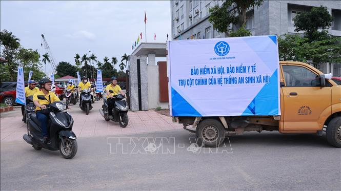 Thái Nguyên ra quân hưởng ứng Tháng vận động triển khai bảo hiểm xã hội toàn dân năm 2026.