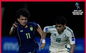 Thua trận thứ hai liên tiếp, U17 Thái Lan chính thức bị loại từ vòng bảng U17 châu Á 2026