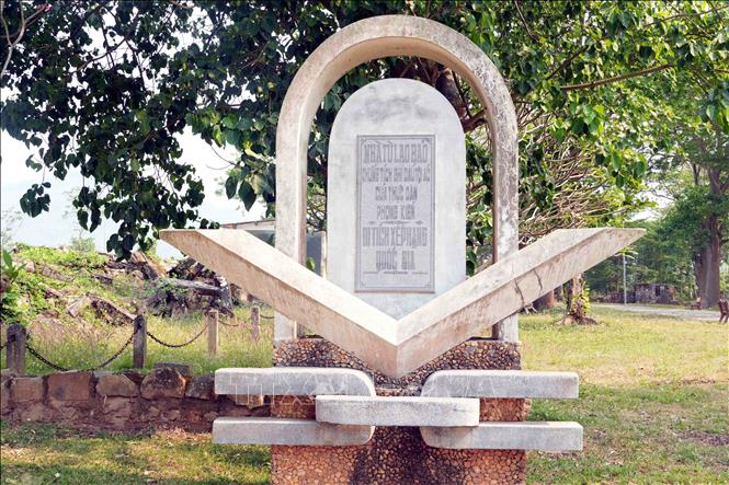 Năm 1991, Nhà tù Lao Bảo (xã Lao Bảo, Quảng Trị) được công nhận là Di tích lịch sử cấp Quốc gia. Ảnh: Tá Chuyên - TTXVN