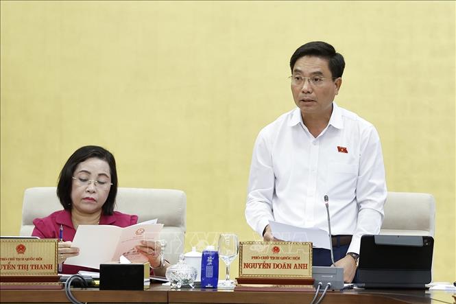 Phó Chủ tịch Quốc hội Nguyễn Doãn Anh phát biểu. Ảnh: Doãn Tấn - TTXVN