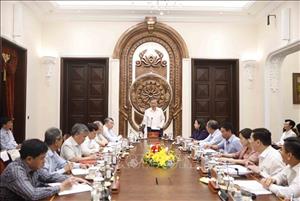 Tổng Bí thư, Chủ tịch nước làm việc với Văn phòng Chủ tịch nước