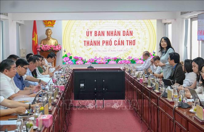 Quang cảnh buổi làm việc. Ảnh: Thanh Liêm - TTXVN