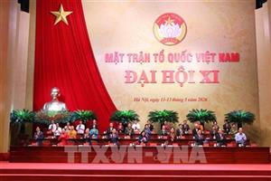 Đại hội MTTQ Việt Nam lần thứ XI hoàn thành ngày làm việc đầu tiên