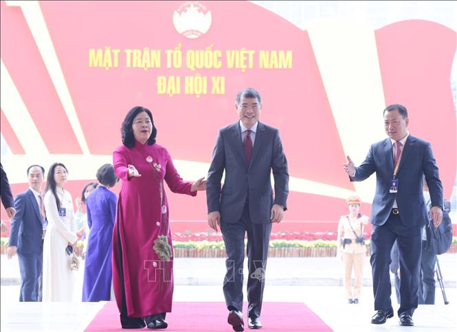 Thủ tướng Lê Minh Hưng dự khai mạc Đại hội. Ảnh: Lâm Khánh - TTXVN