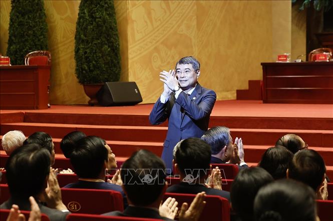 Thủ tướng Lê Minh Hưng dự phiên khai mạc trọng thể Đại hội đại biểu Mặt trận Tổ quốc Việt Nam lần thứ XI. Ảnh: Doãn Tấn – TTXVN