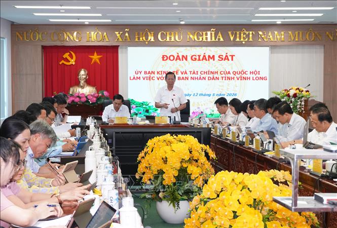 Quang cảnh buổi làm việc. Ảnh: Phạm Minh Tuấn-TTXVN 