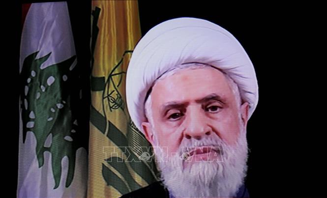 Thủ lĩnh của phong trào Hezbollah ở Liban Naim Qassem. Ảnh: THX/TTXVN