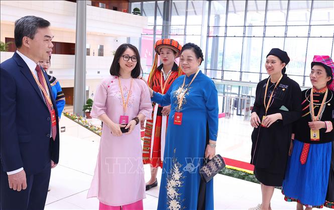 Các đại biểu dự Đại hội đại biểu toàn quốc Mặt trận Tổ quốc Việt Nam lần thứ XI, nhiệm kỳ 2026-2031. Ảnh: Văn Điệp – TTXVN