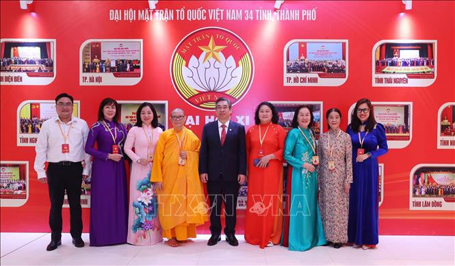 Các đại biểu dự Đại hội đại biểu toàn quốc Mặt trận Tổ quốc Việt Nam lần thứ XI, nhiệm kỳ 2026-2031. Ảnh: Văn Điệp – TTXVN