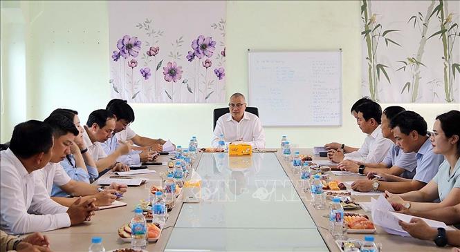 Quang cảnh buổi kiểm tra. Ảnh: Nguyễn Văn Cảnh - TTXVN
