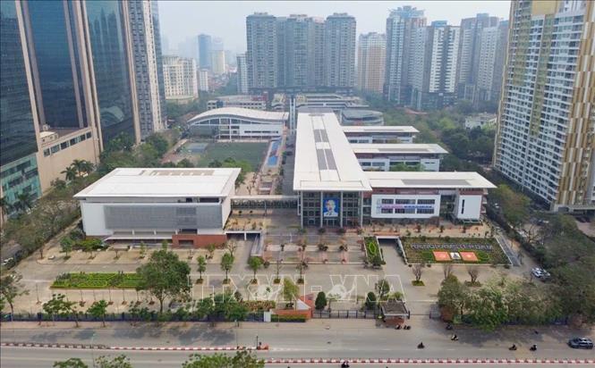 Với bề dày thành tích và nền tảng đã được gây dựng trong hành trình hơn 40 năm phát triển và trưởng thành được xem là tiền đề quan trọng để trường Trung học phổ thông chuyên Hà Nội - Amsterdam bước vào giai đoạn chuyển đổi theo mô hình trường chuyên tiệm cận chuẩn quốc tế. Ảnh: Thanh Tùng - TTXVN