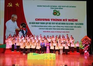 Lan tỏa những giá trị tốt đẹp trong công tác Đội và phong trào thiếu nhi