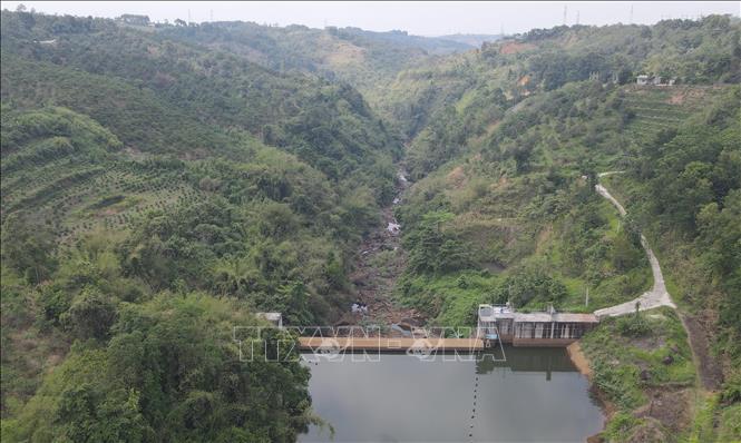 Thủy điện Đắk Nông 2 trên suối Đắk R’tih có công suất 15,75MW. Ảnh: Hưng Thịnh - TTXVN