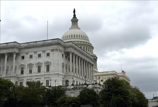 Trụ sở Quốc hội Mỹ ở thủ đô Washington D.C. Ảnh: Ngọc Quang – PV TTXVN tại Mỹ