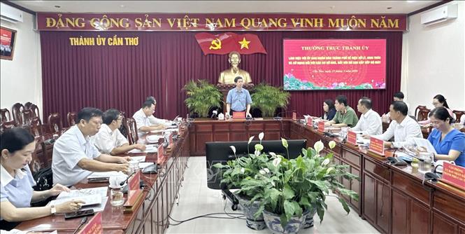 Quang cảnh cuộc họp. Ảnh: Ngọc Thiện-TTXVN