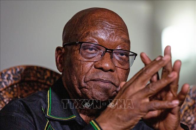 (Tư liệu) Cựu Tổng thống Nam Phi Jacob Zuma. Ảnh: THX/TTXVN