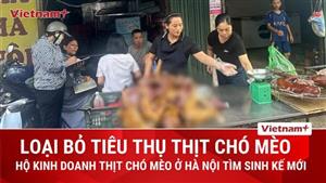Hà Nội hướng đến loại bỏ tiêu thụ thịt chó, thịt mèo