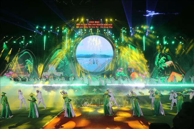 Thái Nguyên tổ chức Khai mạc Mùa du lịch năm 2026 với chủ đề Bản giao hưởng “Hồ trên núi-Trà trong mây”. Ảnh: Vũ Hoàng Giang - TTXVN