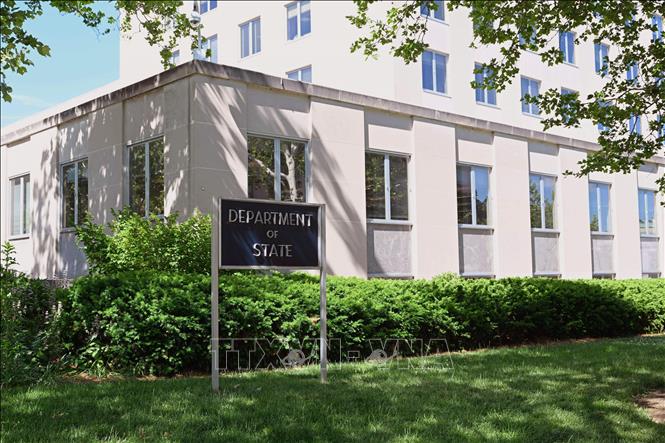 Trụ sở Bộ Ngoại giao Mỹ ở Washington DC., ngày 15/5/2026. Ảnh: THX/TTXVN