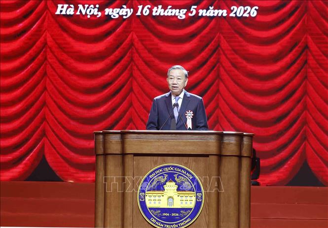 Tổng Bí thư, Chủ tịch nước Tô Lâm phát biểu. Ảnh: Thống Nhất – TTXVN
