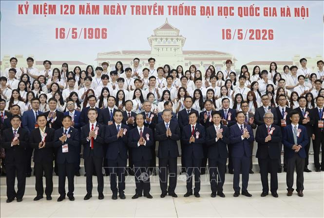 Tổng Bí thư, Chủ tịch nước Tô Lâm và các đại biểu. Ảnh: Thống Nhất – TTXVN
