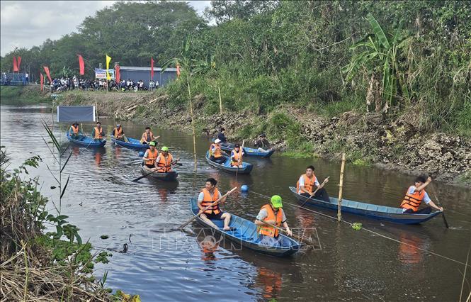 Quy hoạch Khu Du lịch sinh thái Vườn quốc gia U Minh Hạ (Cà Mau) thành điểm đến nghỉ dưỡng hấp dẫn. Ảnh: Trung Hiếu - TTXVN