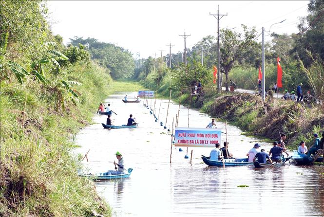 Quy hoạch Khu du lịch sinh thái Vườn quốc gia U Minh Hạ (Cà Mau) thành điểm đến nghỉ dưỡng hấp dẫn. Ảnh: Trung Hiếu - TTXVN
