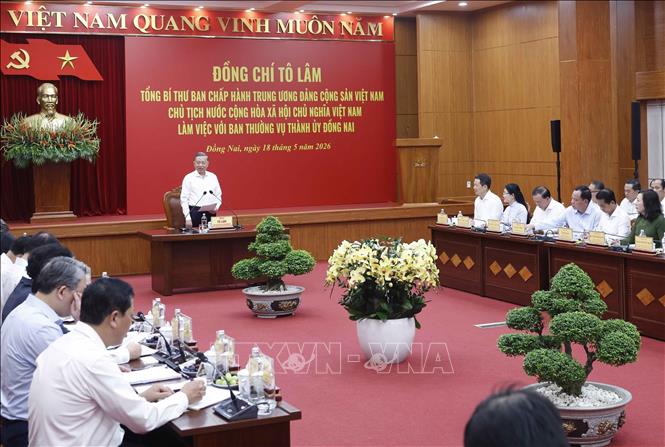 Tổng Bí thư, Chủ tịch nước Tô Lâm phát biểu chỉ đạo. Ảnh: Thống Nhất – TTXVN