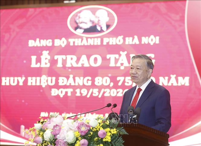 Tổng Bí thư, Chủ tịch nước Tô Lâm phát biểu. Ảnh: Thống Nhất – TTXVN