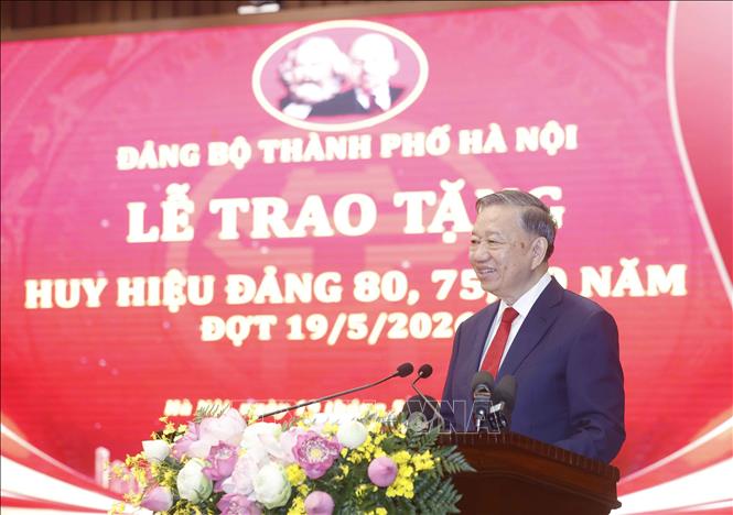 Tổng Bí thư, Chủ tịch nước Tô Lâm phát biểu. Ảnh: Thống Nhất – TTXVN