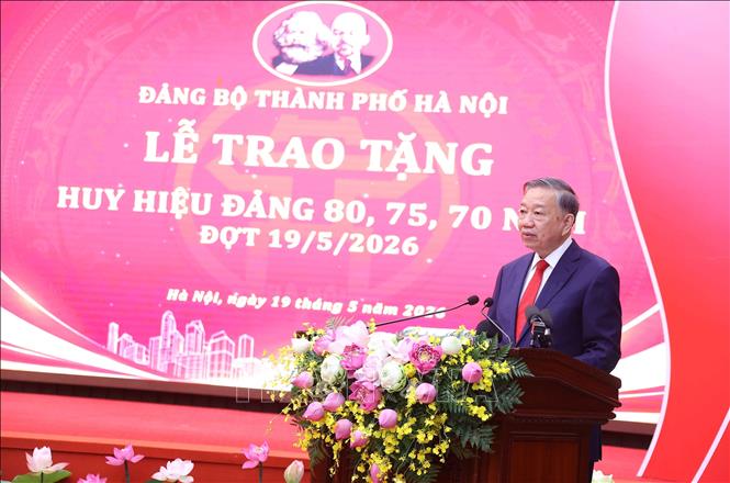 Tổng Bí thư, Chủ tịch nước Tô Lâm phát biểu. Ảnh: Văn Điệp – TTXVN