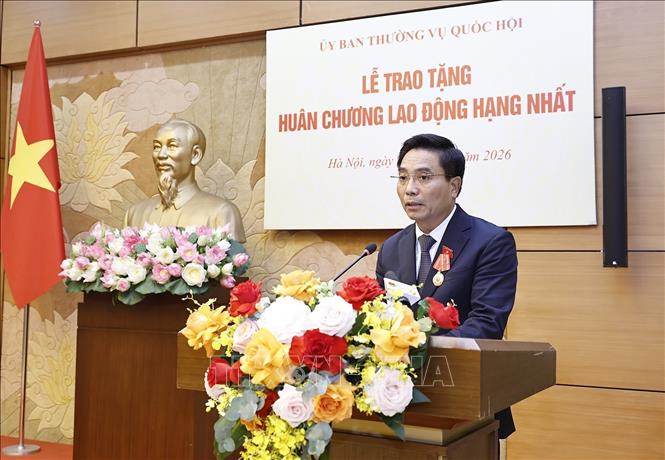 Phó Chủ tịch Quốc hội Nguyễn Doãn Anh phát biểu. Ảnh: Doãn Tấn - TTXVN
