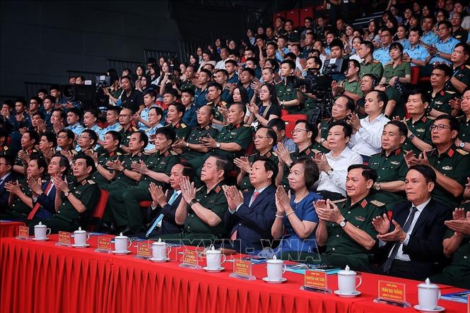 Các đại biểu tham dự Lễ trao giải. Ảnh: Phạm Tuấn Anh - TTXVN