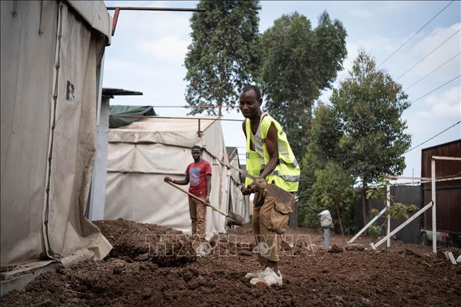 Địa điểm cách ly và điều trị bệnh nhân nhiễm Ebola tại Goma, CHDC Congo, ngày 19/5/2026. Ảnh: THX/TTXVN
