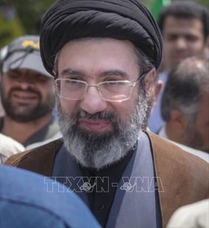 (Tư liệu) Ông Mojtaba Khamenei tại thủ đô Tehran, Iran. Ảnh: Kyodo/TTXVN