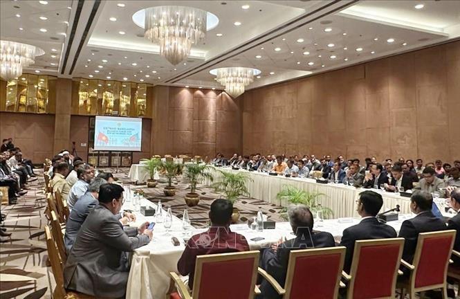 Diễn đàn giao thương doanh nghiệp Việt Nam – Bangladesh và kết nối giao thương B2B 2026. Ảnh: TTXVN phát