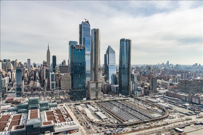Các tòa nhà cao tầng ở New York, Mỹ. Ảnh: THX/TTXVN
