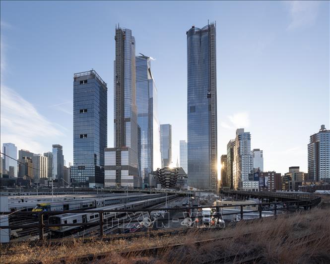 Các tòa nhà cao tầng ở New York, Mỹ. Ảnh: THX/TTXVN