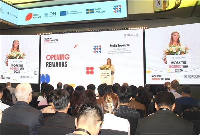 A view of the event. VNA Photo: Mỹ Phương