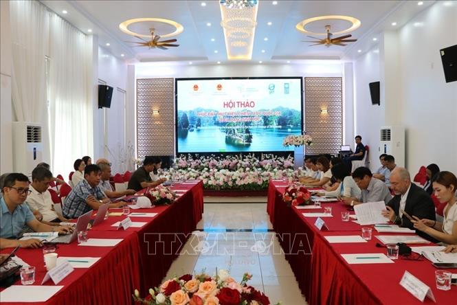 Quang cảnh hội thảo. Ảnh: Mạnh Minh - TTXVN