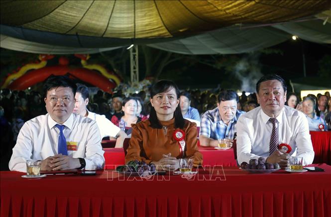 Đại biểu tham dự ngày hội. Ảnh: Quang Quyết - TTXVN