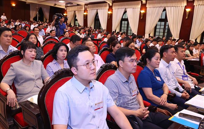 Các học viên dự buổi lễ. Ảnh: Văn Điệp – TTXVN