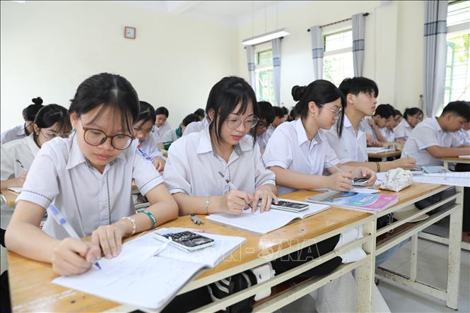 Hưng Yên đặt mục tiêu đến năm 2045 trở thành một trong 5 địa phương dẫn đầu cả nước về giáo dục và đào tạo. Ảnh: Thế Duyệt – TTXVN