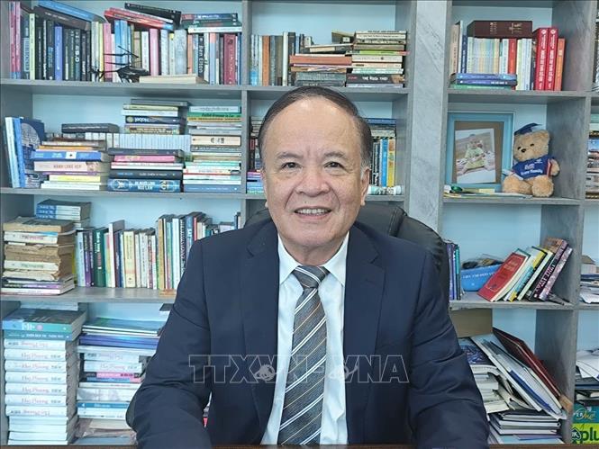 PGS, TS Nguyễn Ái Việt, Viện trưởng Viện Công nghệ và Giáo dục Trí tuệ mới Tạo sinh (IGNITE), Thành viên Hội đồng Tư vấn quốc gia về phát triển khoa học công nghệ, đổi mới sáng tạo và chuyển đổi số. Diệu Thúy - TTXVN