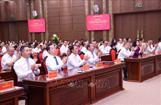 Các đại biểu dự hội nghị. Ảnh: Văn Điệp – TTXVN