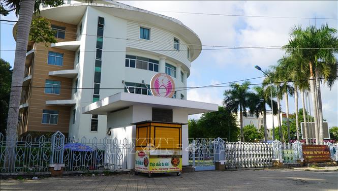 Trụ sở cũ của Sở Văn hóa, thể thao và du lịch tỉnh Đồng Tháp rộng gần 3.000m2, dự kiến sẽ được cho thuê. Ảnh: Nhựt An - TTXVN