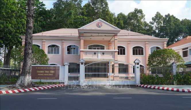 Trụ sở cũ của Thanh tra tỉnh Đồng Tháp có diện tích hơn 1.200m2, dự kiến được cho thuê. Ảnh: Nhựt An - TTXVN