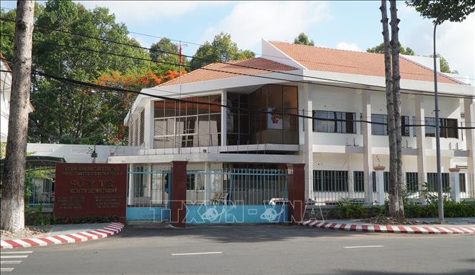 Trụ sở cũ của Sở Y tế tỉnh Đồng Tháp dự kiến sẽ được cho thuê. Ảnh: Nhựt An - TTXVN