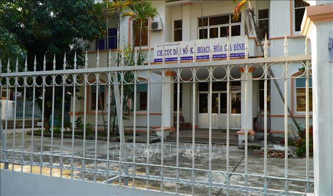 Trụ sở cũ của Chi cục dân số, kế hoạch hóa gia đình tỉnh Đồng Tháp dự kiến sẽ được cho thuê. Ảnh: Nhựt An - TTXVN